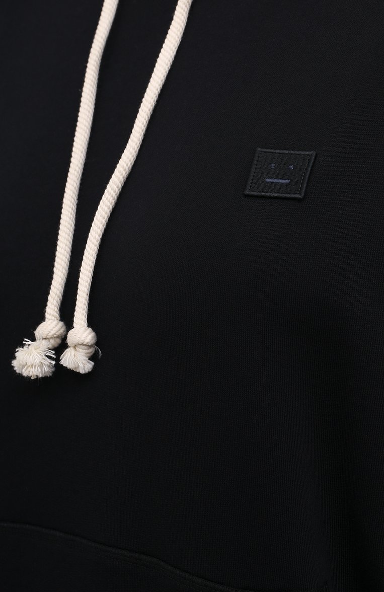 Хлопковое худи ACNE STUDIOS, арт. CI0079/W, фото 1