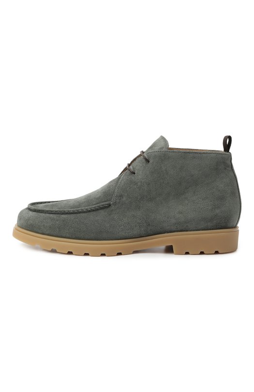 Замшевые ботинки Kiton USSA338N0127908 Хаки  USSA338N0127908 Фото 4