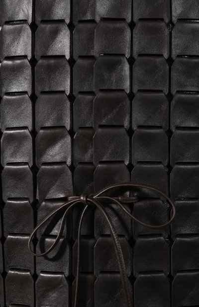Кожаное пальто BOTTEGA VENETA коричневого цвета по цене 959500 руб., арт. 581045/VF3G0, фото 5 Кожаное пальто BOTTEGA VENETA, арт. 581045/VF3G0, фото 5