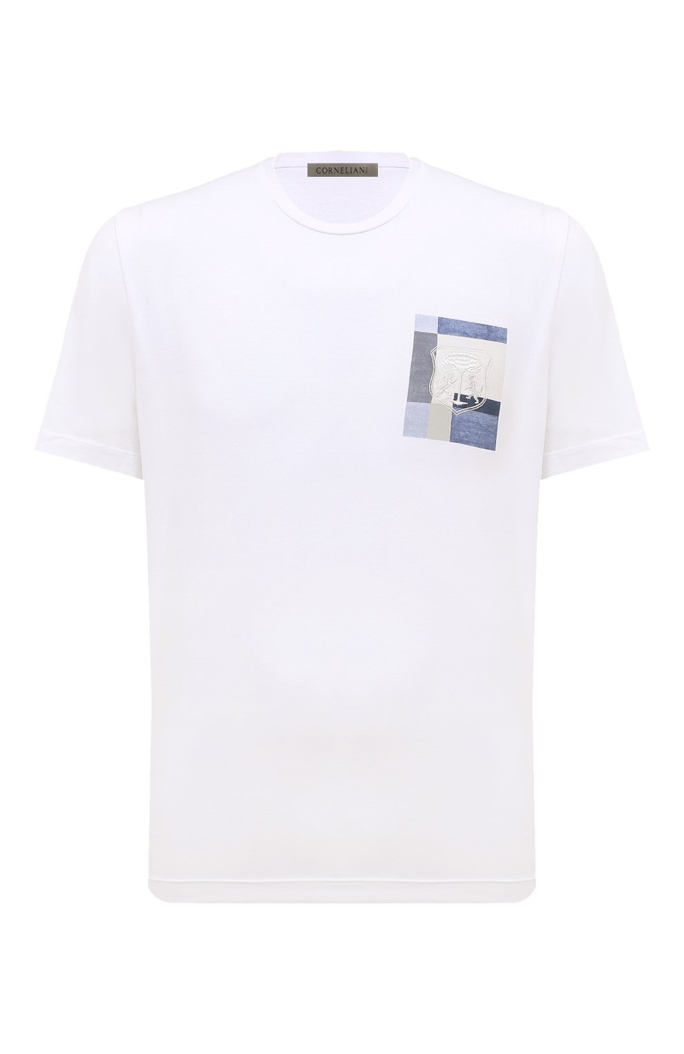 Хлопковая футболка CORNELIANI, арт. 93G587-9325035, фото 1