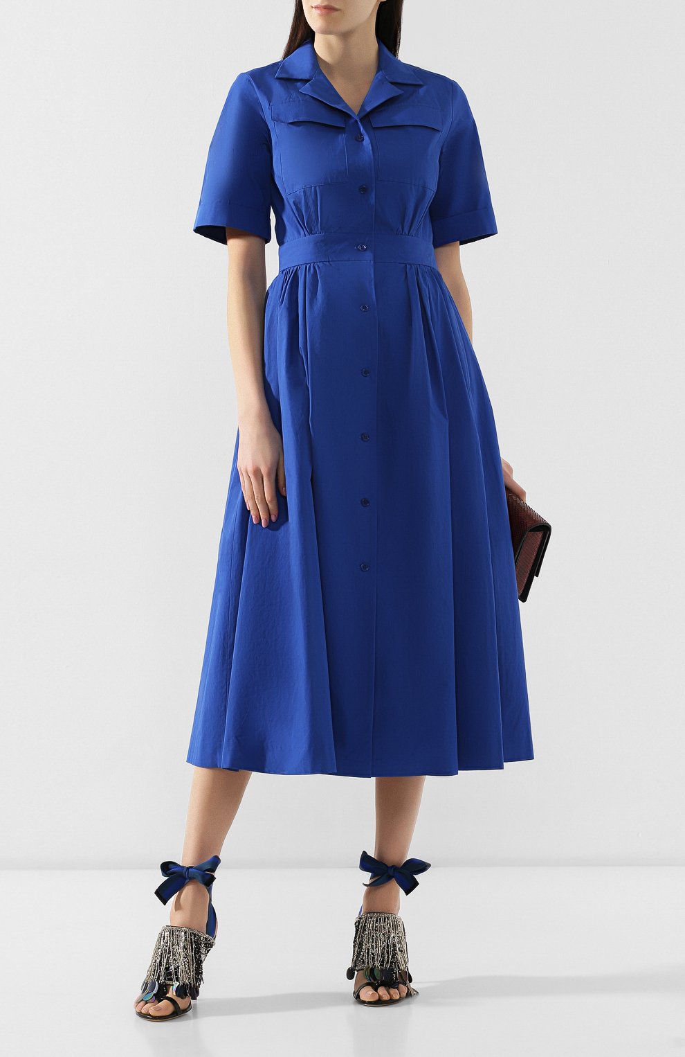 Комбинированные босоножки DRIES VAN NOTEN, арт. WS25/280/100/QU167, фото 2