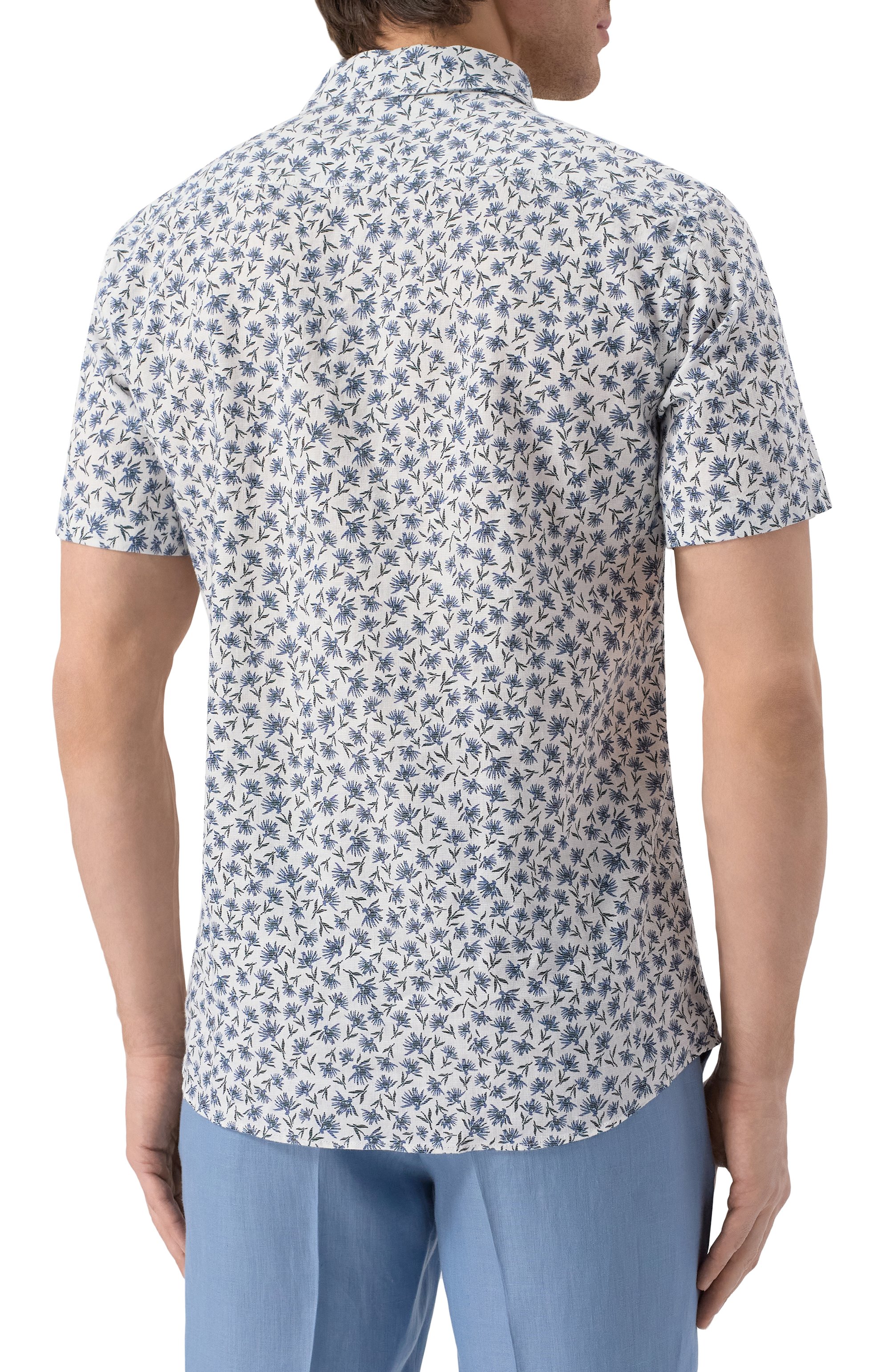 Льняная рубашка BOSS, арт. 50539565, фото 4