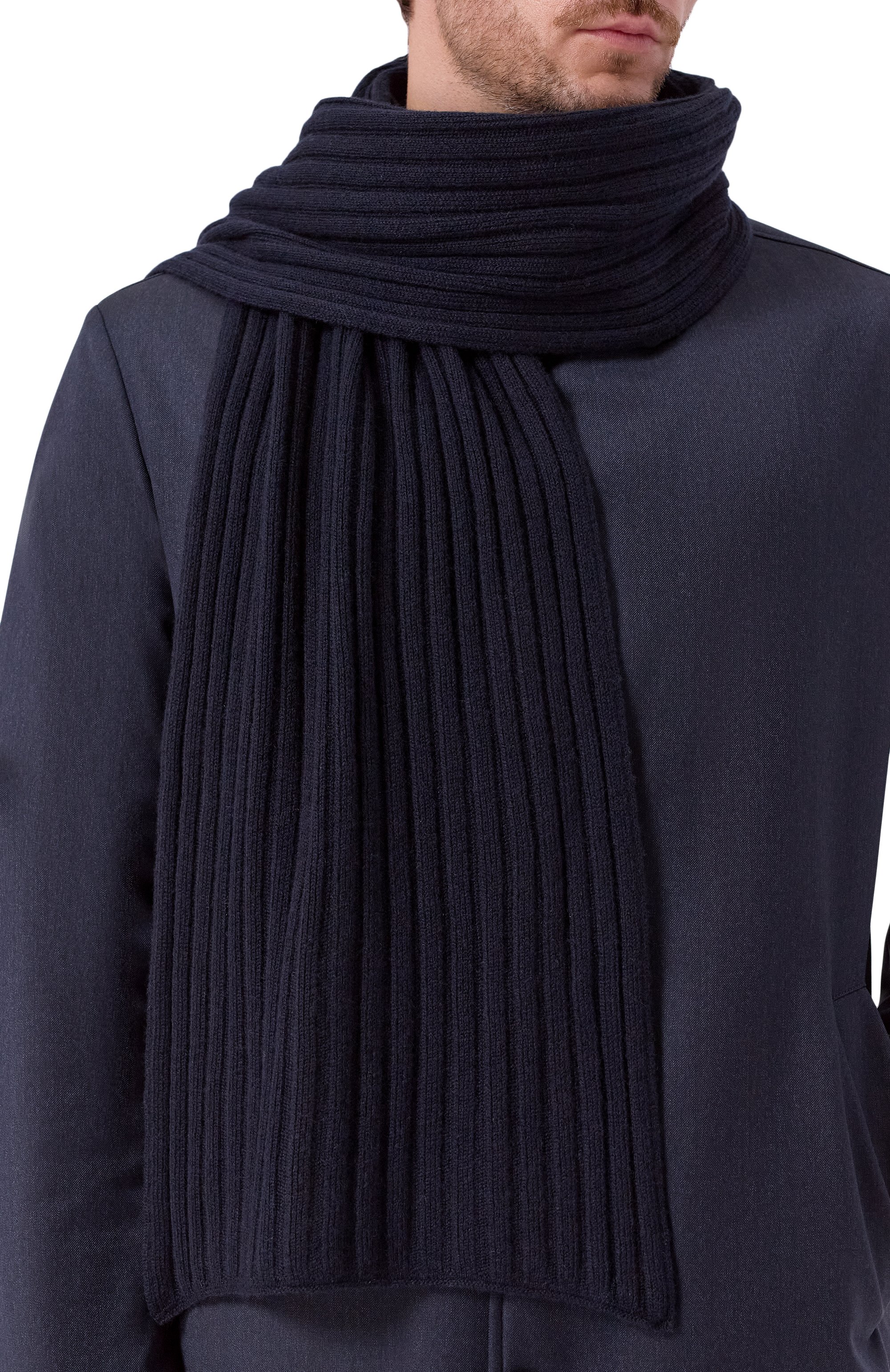 Кашемировый шарф ANDREA CAMPAGNA, арт. 10532, фото 2