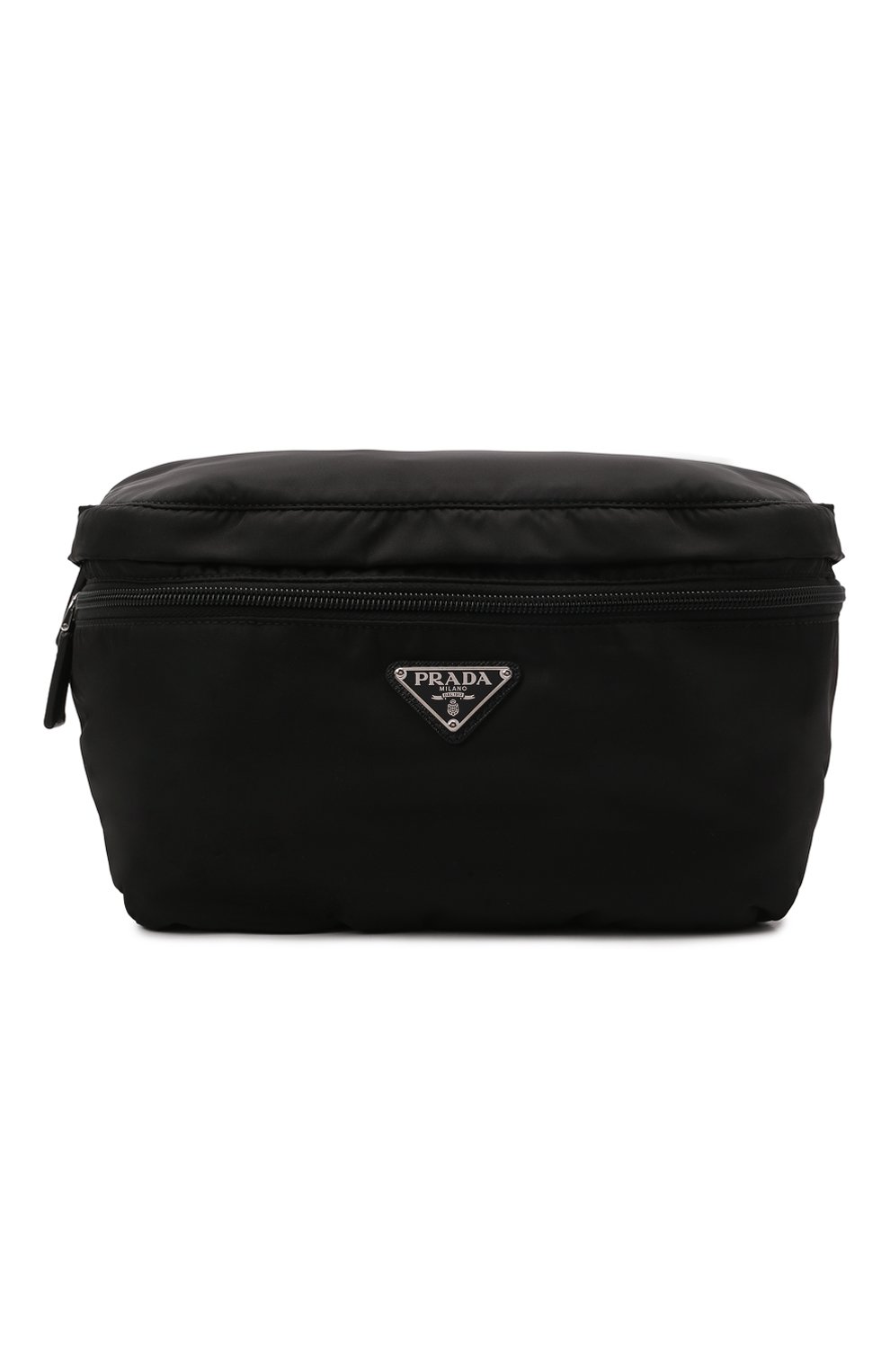 Поясная сумка PRADA черного цвета по цене 160000 руб., арт. 2VL038-2DMG-F0002-OOO, фото 1 Поясная сумка PRADA, арт. 2VL038-2DMG-F0002-OOO, фото 1