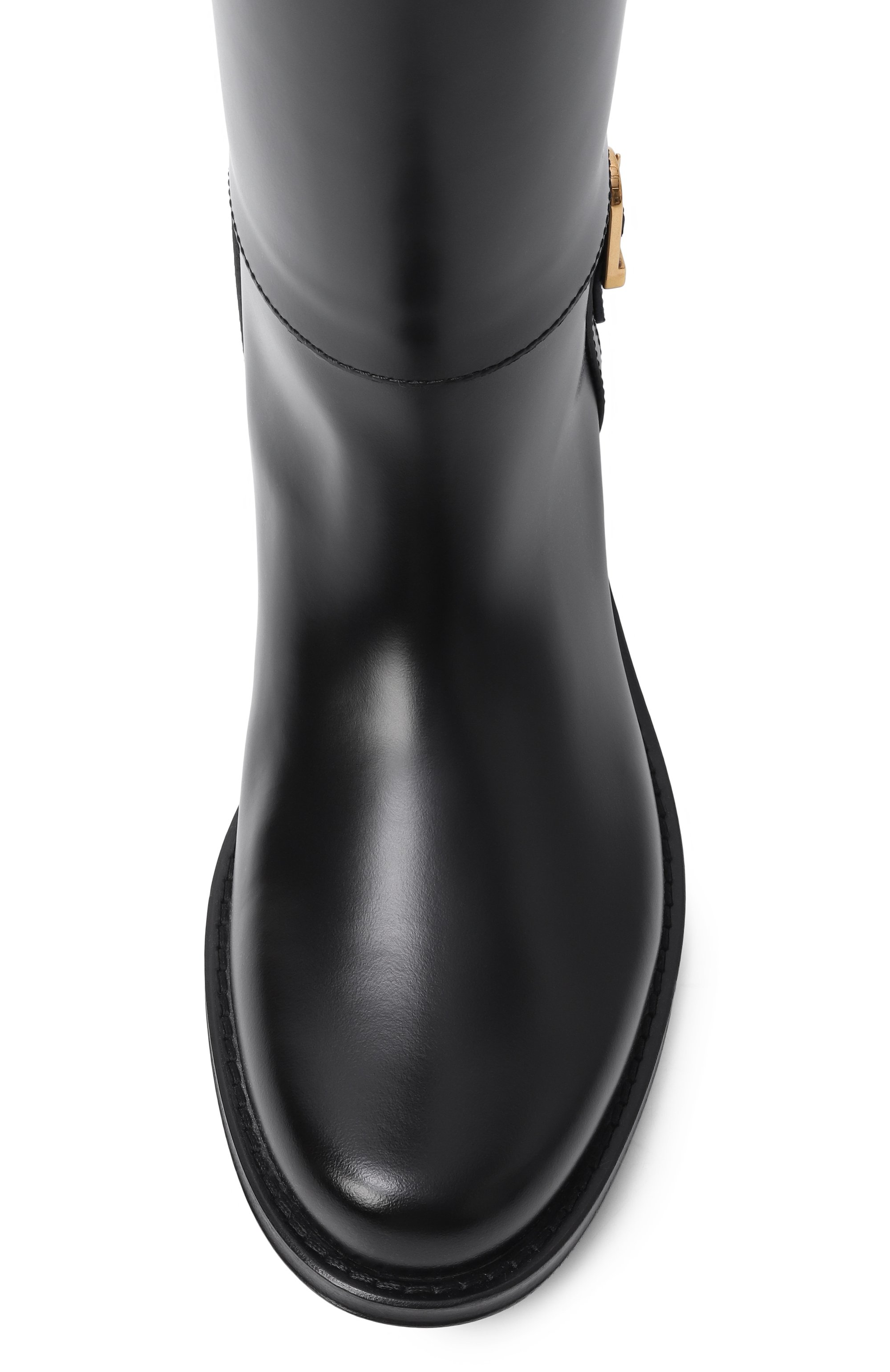 Кожаные сапоги julia SAINT LAURENT черного цвета по цене 215000 руб., арт. 840698/AAEHR, фото 6 Кожаные сапоги julia SAINT LAURENT, арт. 840698/AAEHR, фото 6