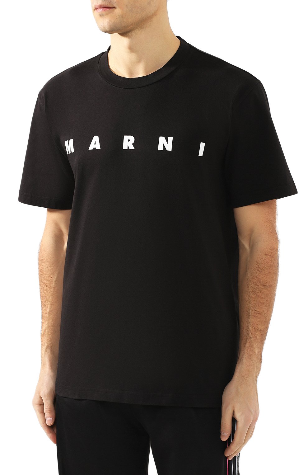 Хлопковая футболка MARNI, арт. HUMU0143P0/S22763, фото 3