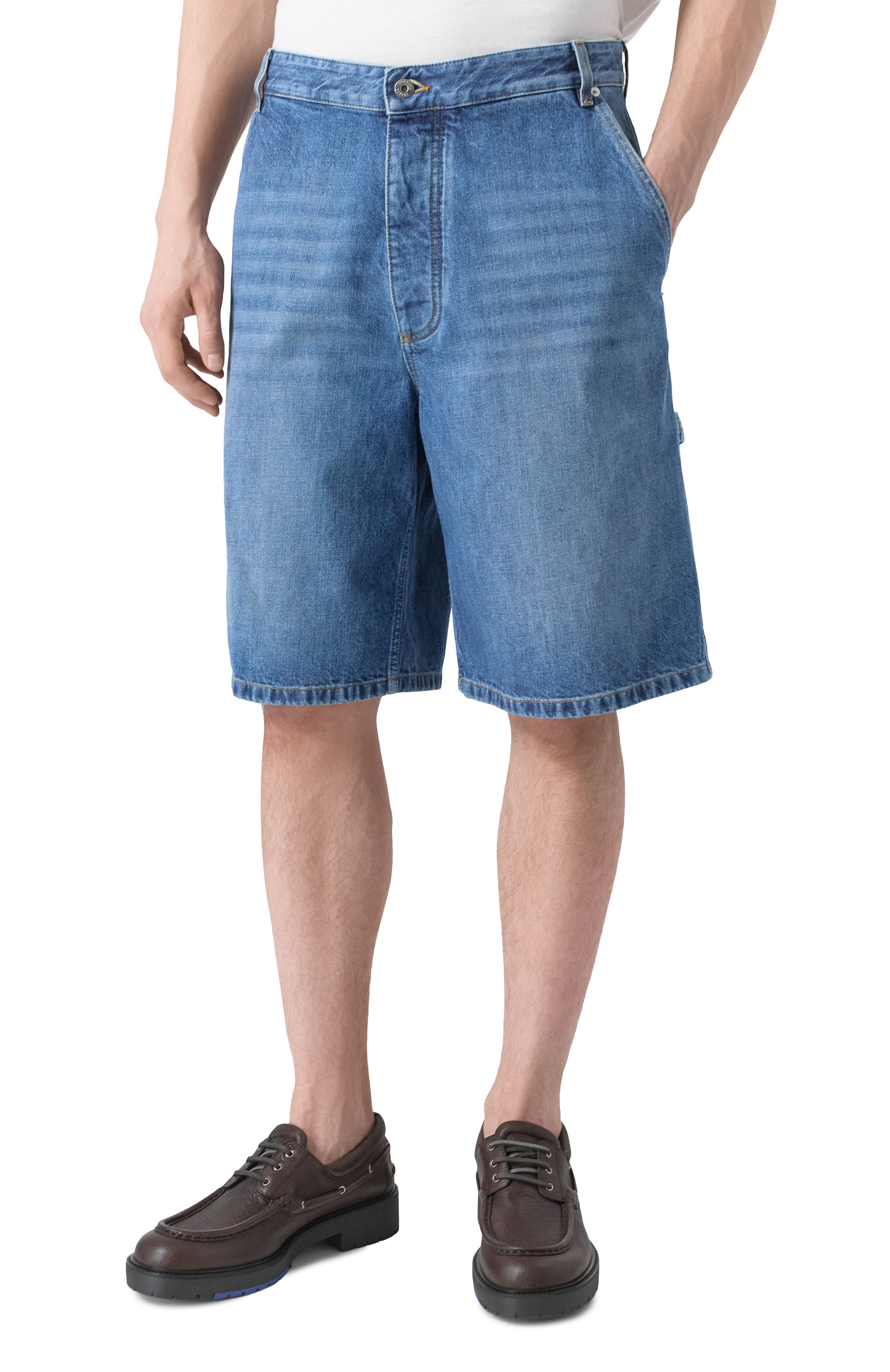 Джинсовые шорты BOTTEGA VENETA, арт. 813524/V42W0, фото 3