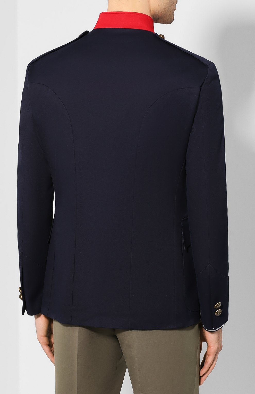 Хлопковый пиджак RALPH LAUREN, арт. 798798025, фото 4