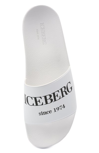 Шлепанцы ICEBERG белого цвета по цене 11050 руб., арт. NIU1302A/C0MB., фото 5 Шлепанцы ICEBERG, арт. NIU1302A/C0MB., фото 5