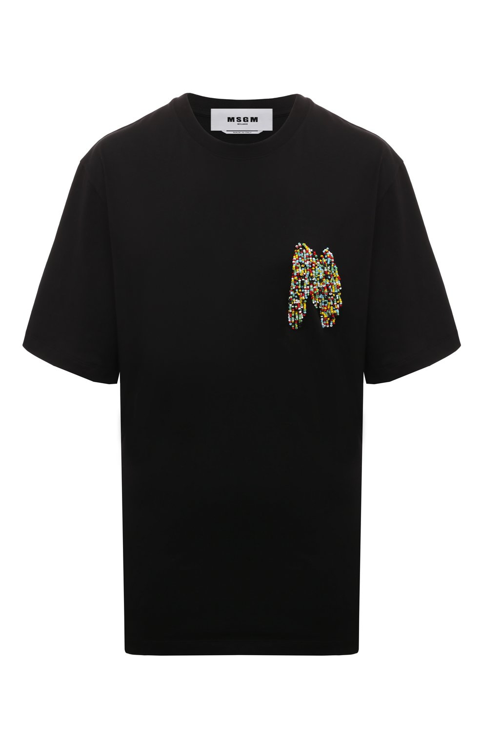Хлопковая футболка MSGM, арт. 3642MDM103/247002, фото 1