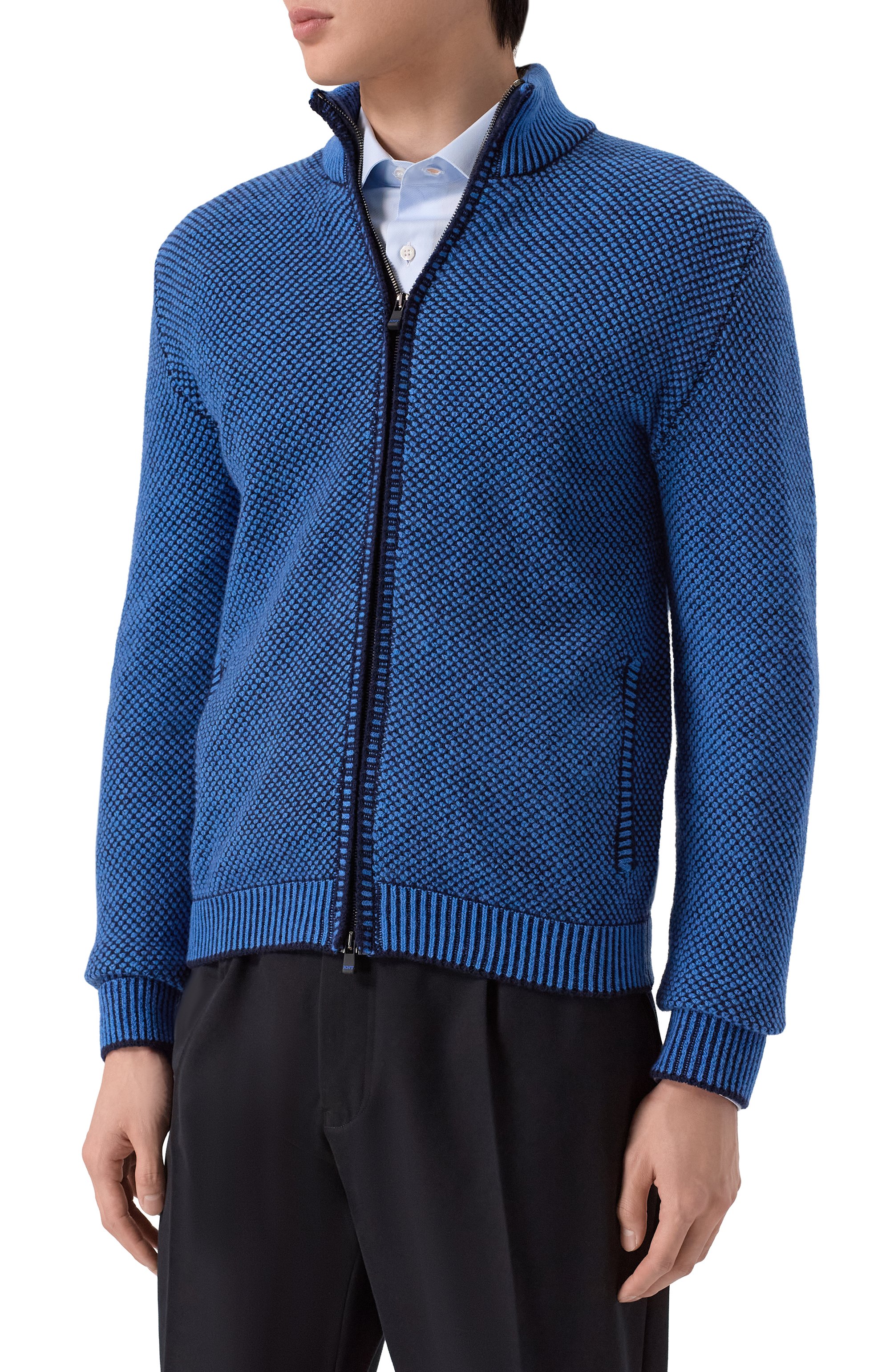 Шерстяной кардиган KITON, арт. UMM072204, фото 3