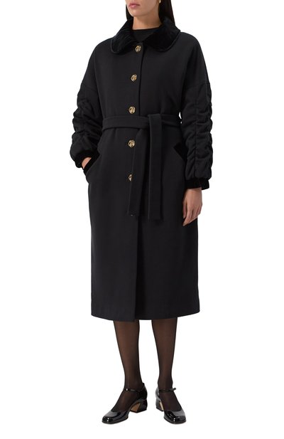 Пальто из хлопка и льна MIDGARD PARIS, арт. CT36CN-OS-BK, фото 3