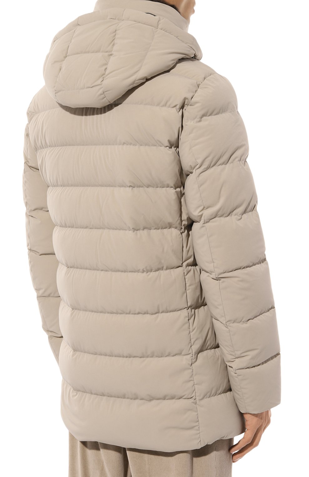 Пуховик с воротником из кролика HETREGO, арт. 8N435R/WILLIAM, фото 4