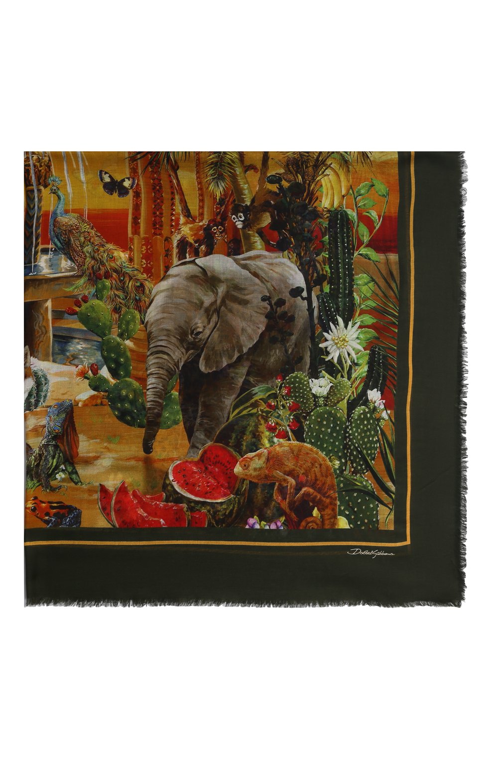 Платок DOLCE & GABBANA, арт. GQ239E/G3SDV, фото 3