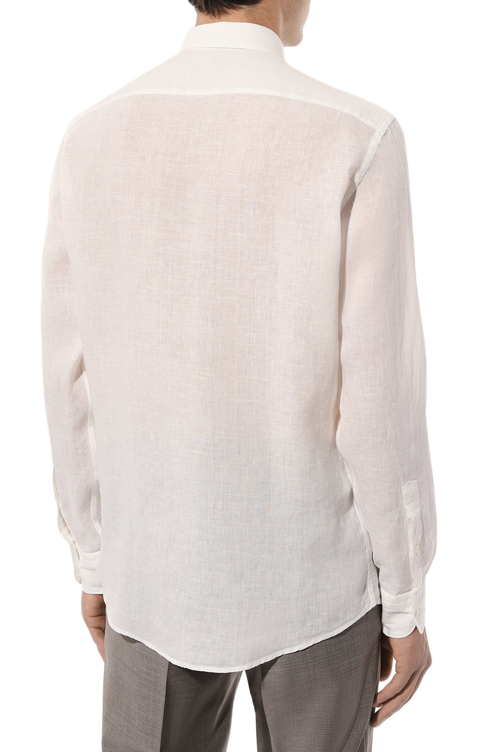 Льняная рубашка ZEGNA, арт. UDX38A7/SRF5, фото 4