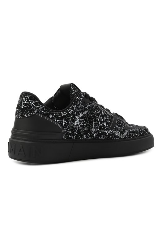 Замшевые кеды B-Court Skate Balmain EM0VI372/LSVG Чёрный  EM0VI372/LSVG Фото 5