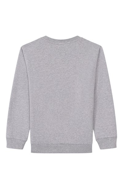 Хлопковый свитшот PAUL & SHARK JUNIOR серого цвета по цене 21550 руб., арт. WUF00H/LDA69, фото 2 Хлопковый свитшот PAUL & SHARK JUNIOR, арт. WUF00H/LDA69, фото 2