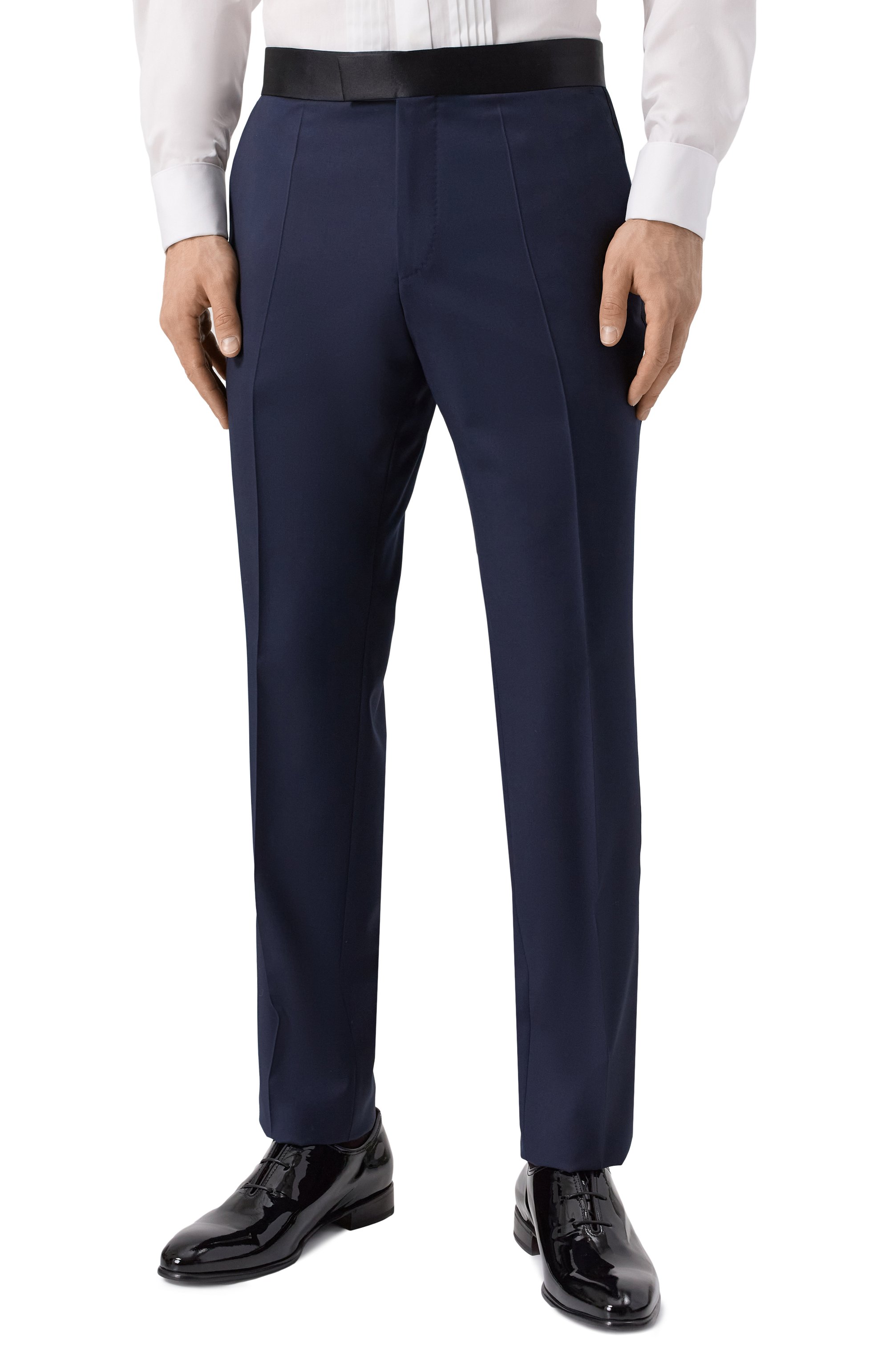 Шерстяной смокинг BOSS, арт. 50493306, фото 4