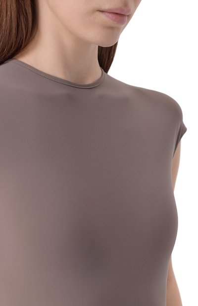 Боди AGOLDE серого цвета по цене 24950 руб., арт. A74331145, фото 5 Боди AGOLDE, арт. A74331145, фото 5