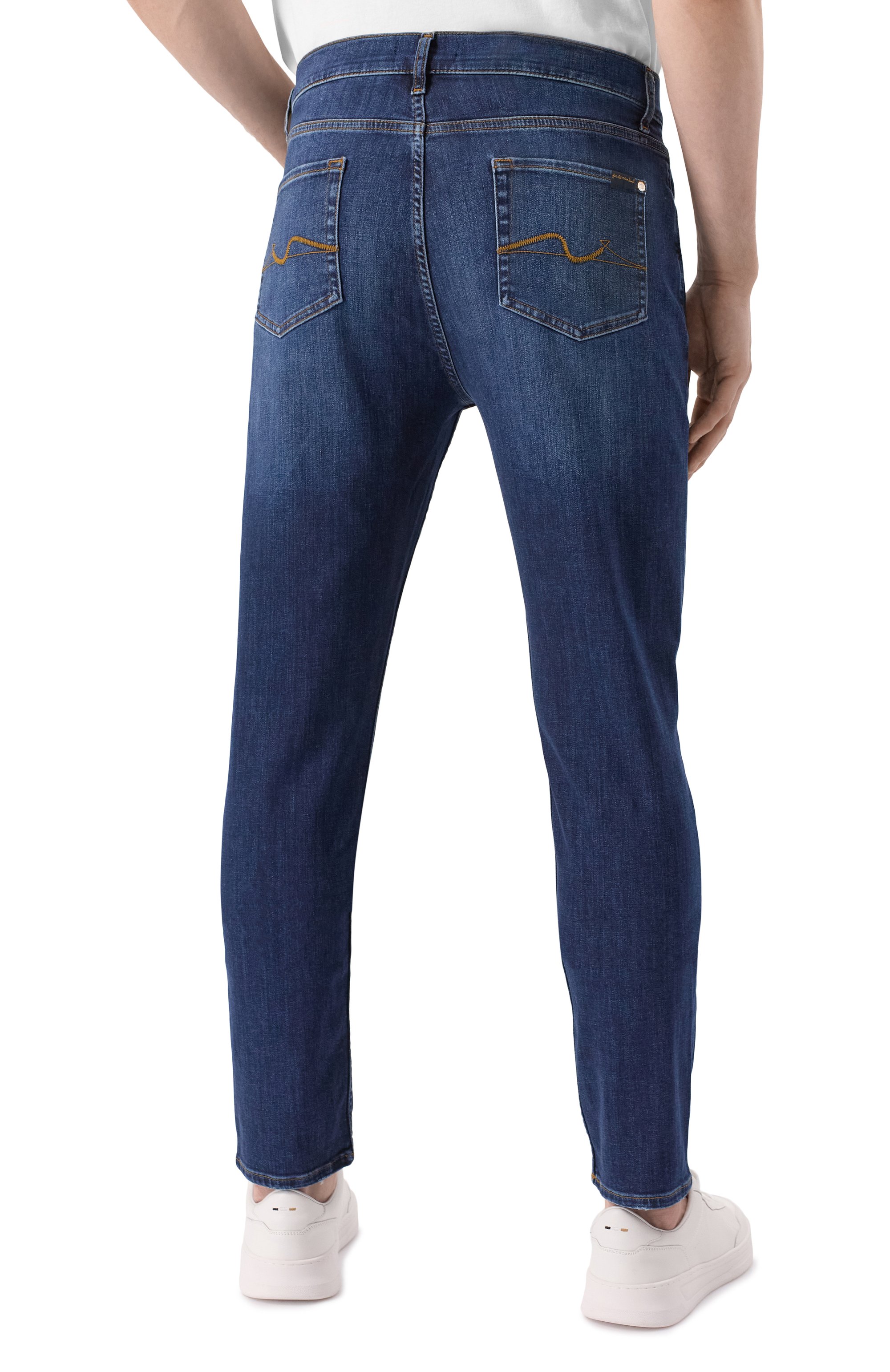 Джинсы slimmy tapered 7 FOR ALL MANKIND, арт. JSMXB800BP, фото 4