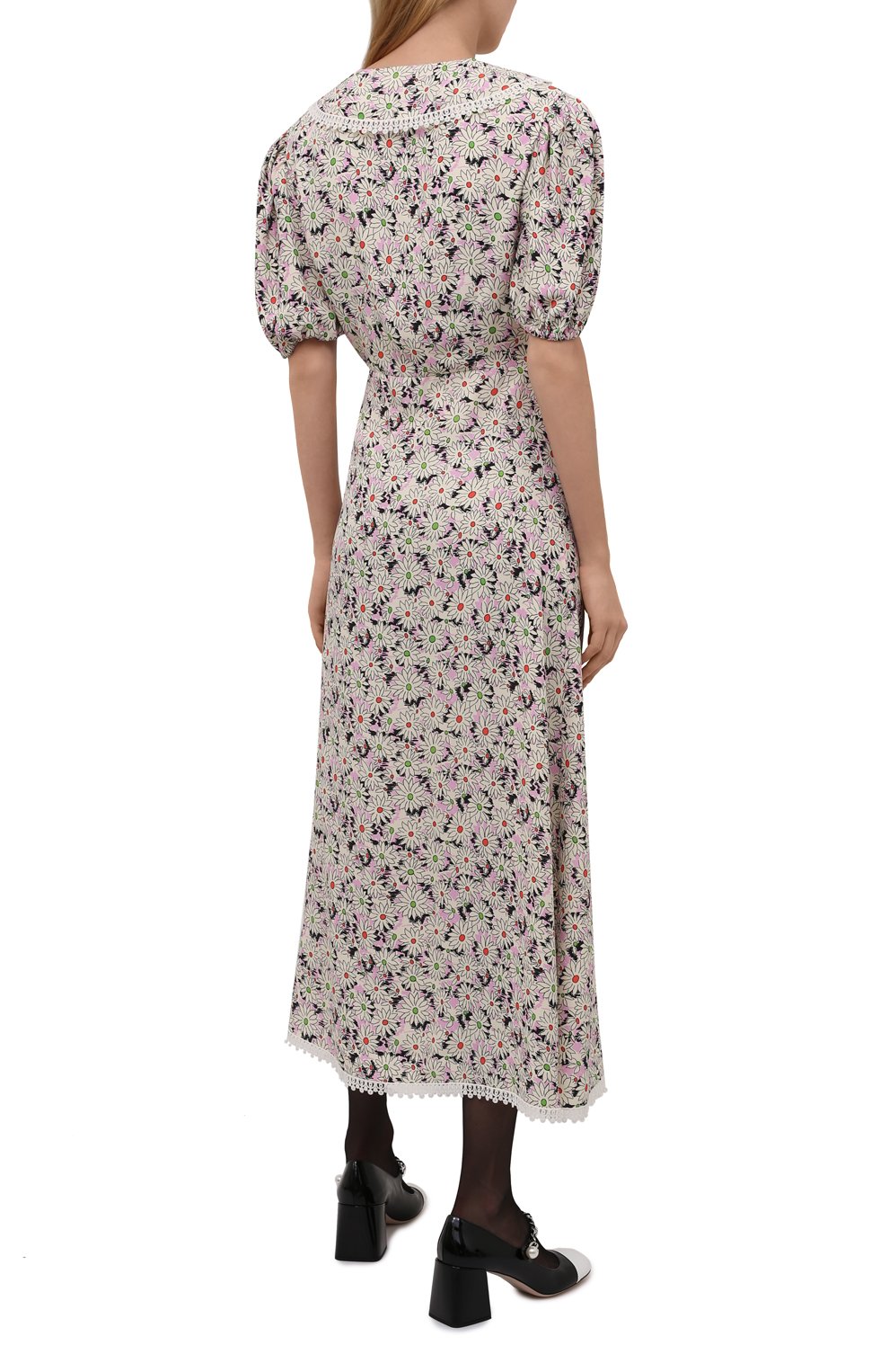 Платье из вискозы MIU MIU, арт. MF4364-1ZP6-F0BDK, фото 4