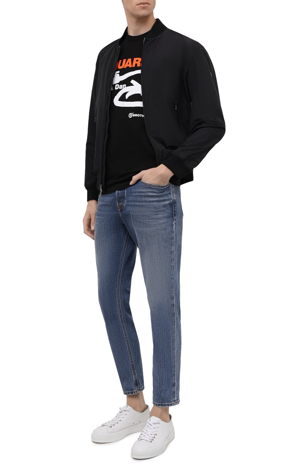 Хлопковая футболка DSQUARED2, арт. S74GD0990/S23009, фото 2