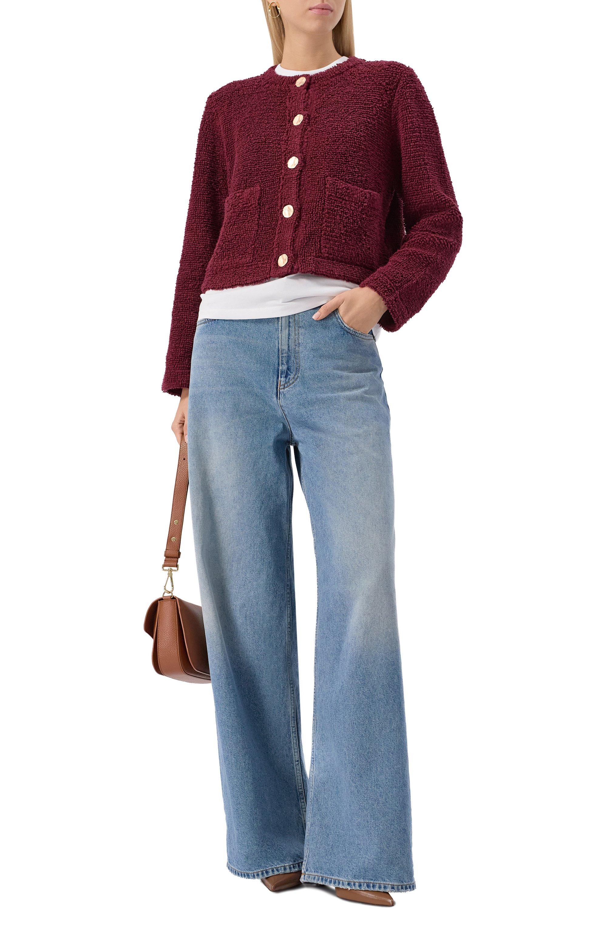 Кардиган из хлопка и кашемира FTC, арт. 10004-0240, фото 2