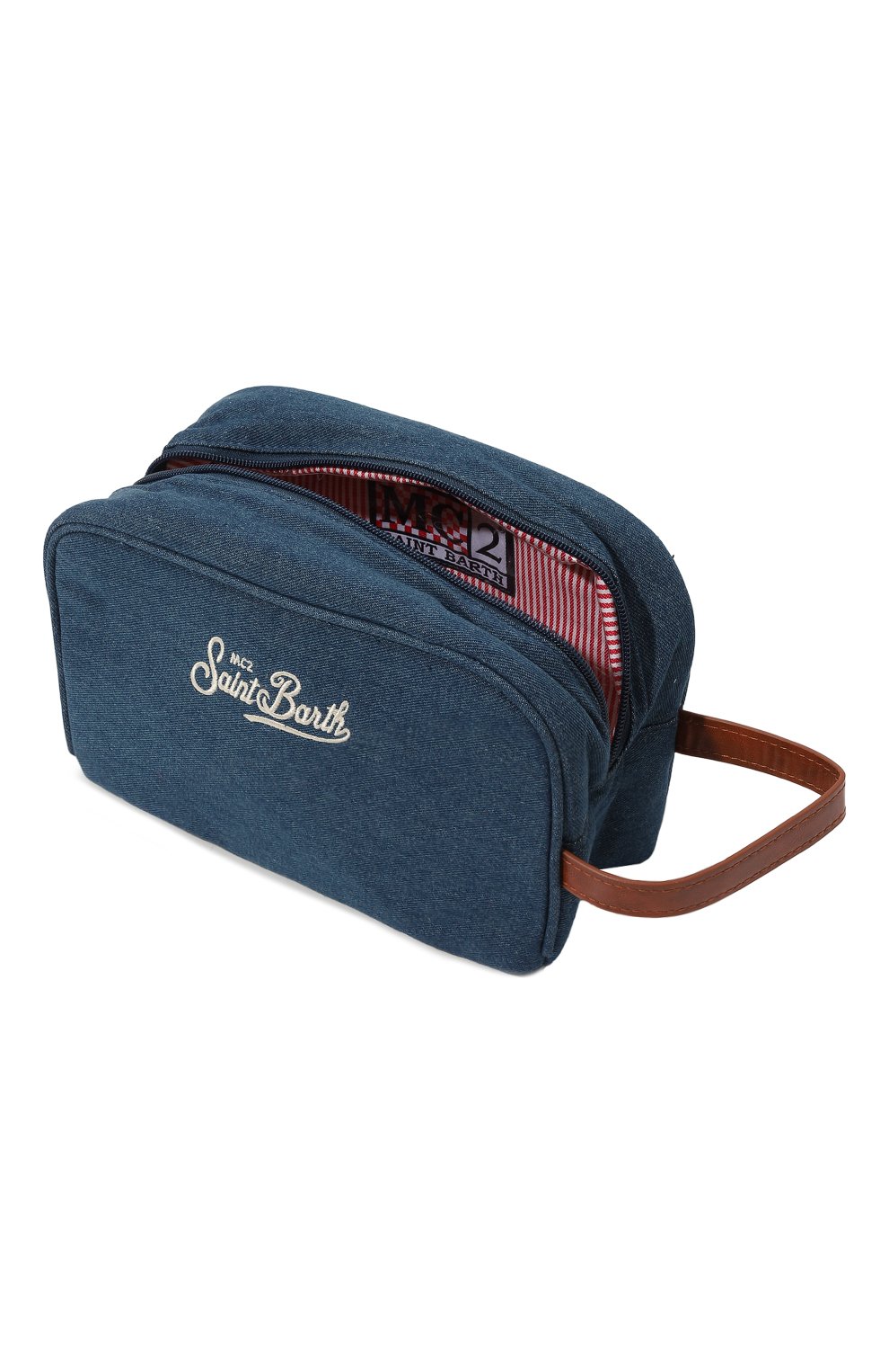 Текстильный несессер MC2 SAINT BARTH темно-синего цвета по цене 8430 руб., арт. STBA/WESTW00D/06578D, фото 3 Текстильный несессер MC2 SAINT BARTH, арт. STBA/WESTW00D/06578D, фото 3