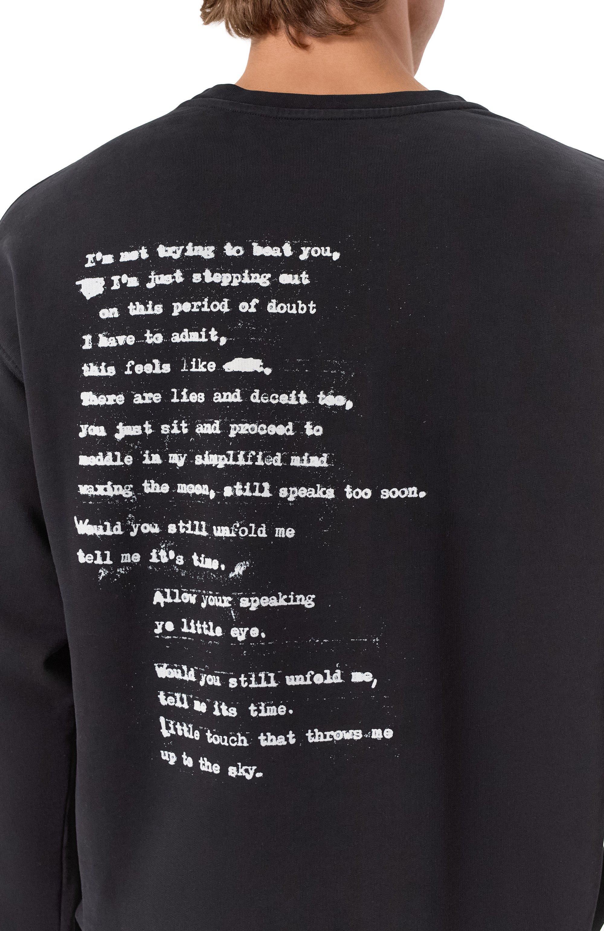 Хлопковый свитшот ANN DEMEULEMEESTER, арт. B0013215/FA185, фото 5