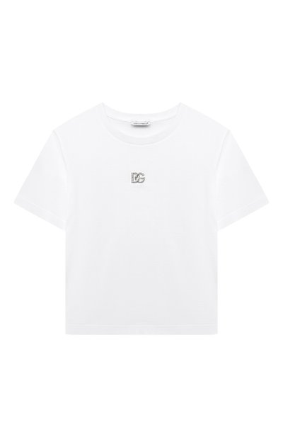 Хлопковая футболка DOLCE & GABBANA, арт. L5JTAZ/G7B6N/8-14