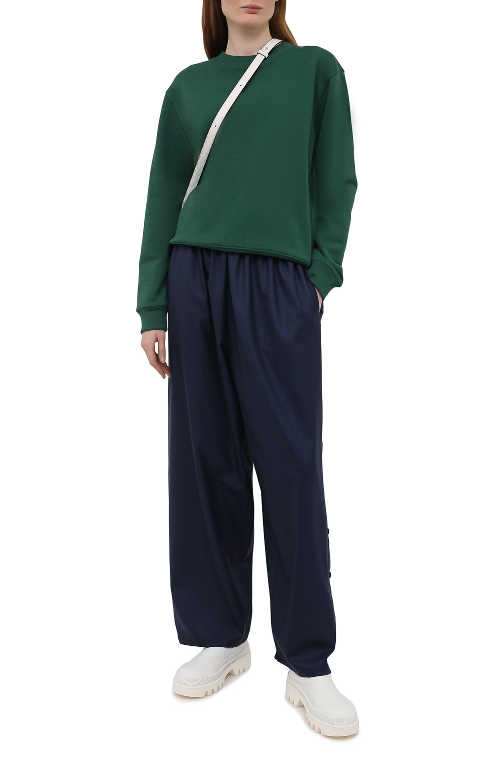 Хлопковый свитшот DRIES VAN NOTEN, арт. 211-11173-2629, фото 2