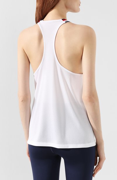 Топ TOMMY SPORT белого цвета по цене 4490 руб., арт. S10S100022, фото 4 Топ TOMMY SPORT, арт. S10S100022, фото 4