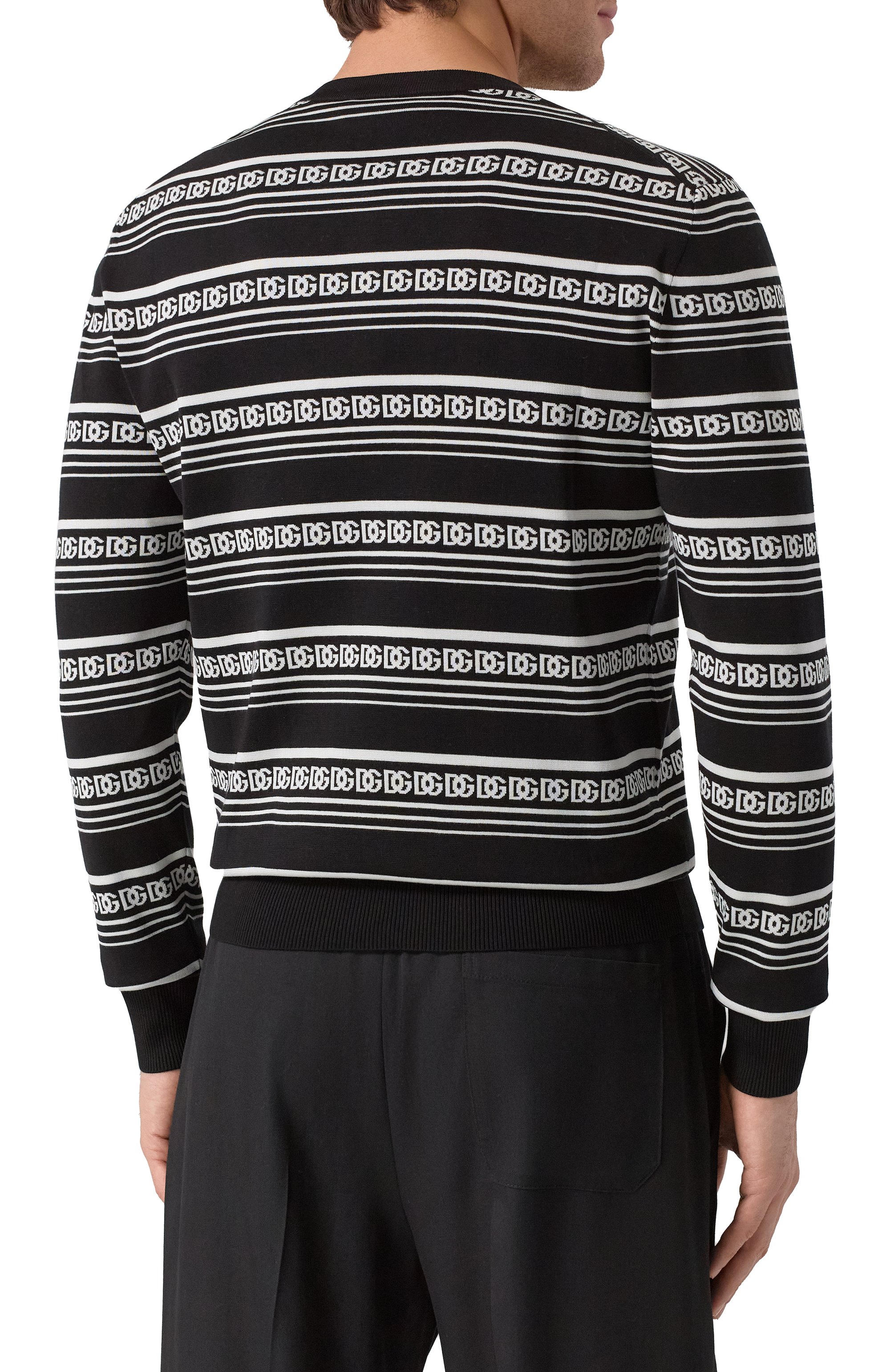 Шелковый джемпер DOLCE & GABBANA, арт. GXX02T/JBSN4, фото 4