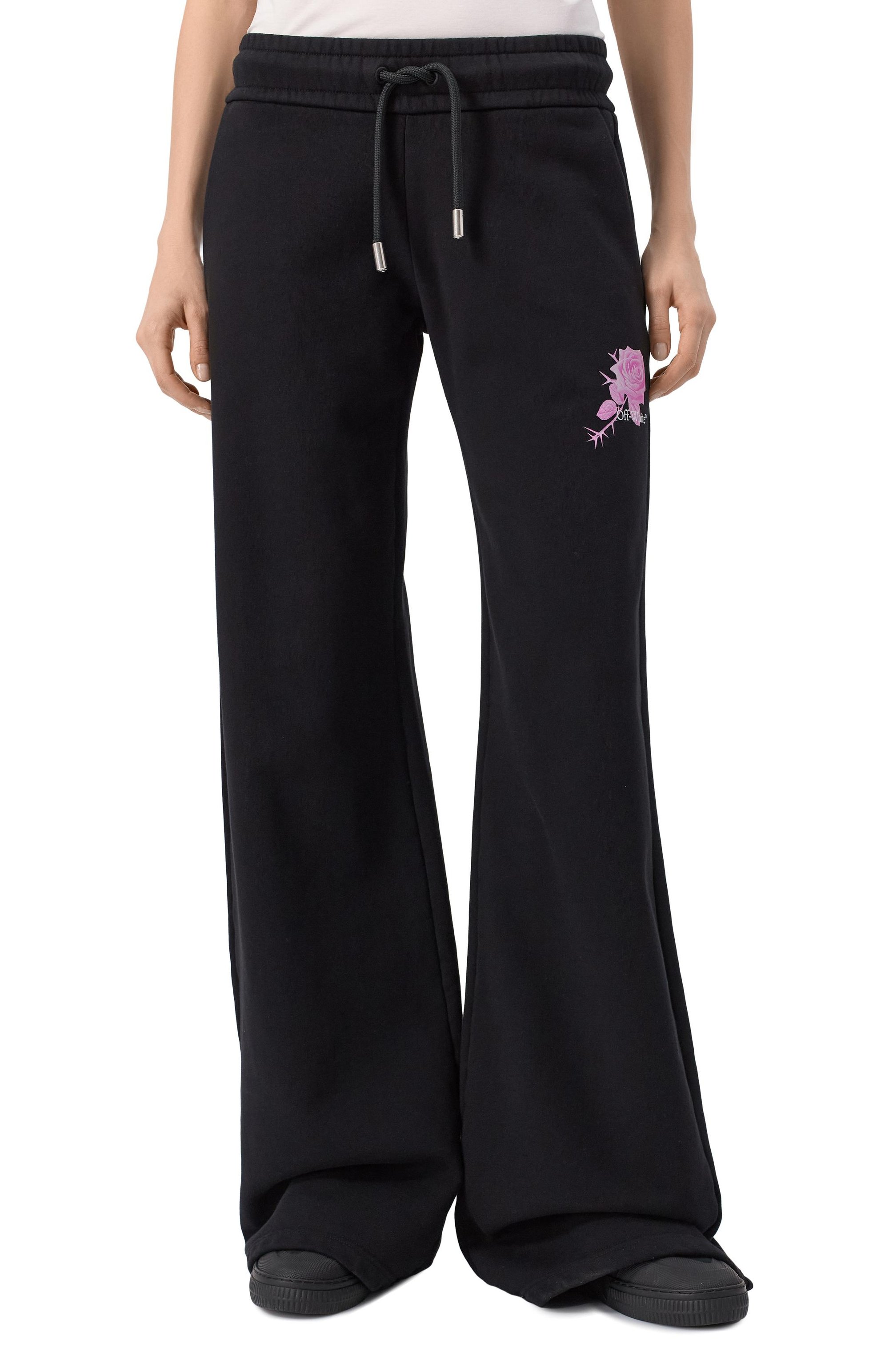 Хлопковые брюки OFF-WHITE, арт. 0WCH022S25FLE0011001, фото 3