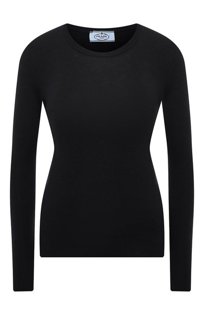 Женский пуловер из кашемира и шелка PRADA, арт. P24I34-40J-F0008-131