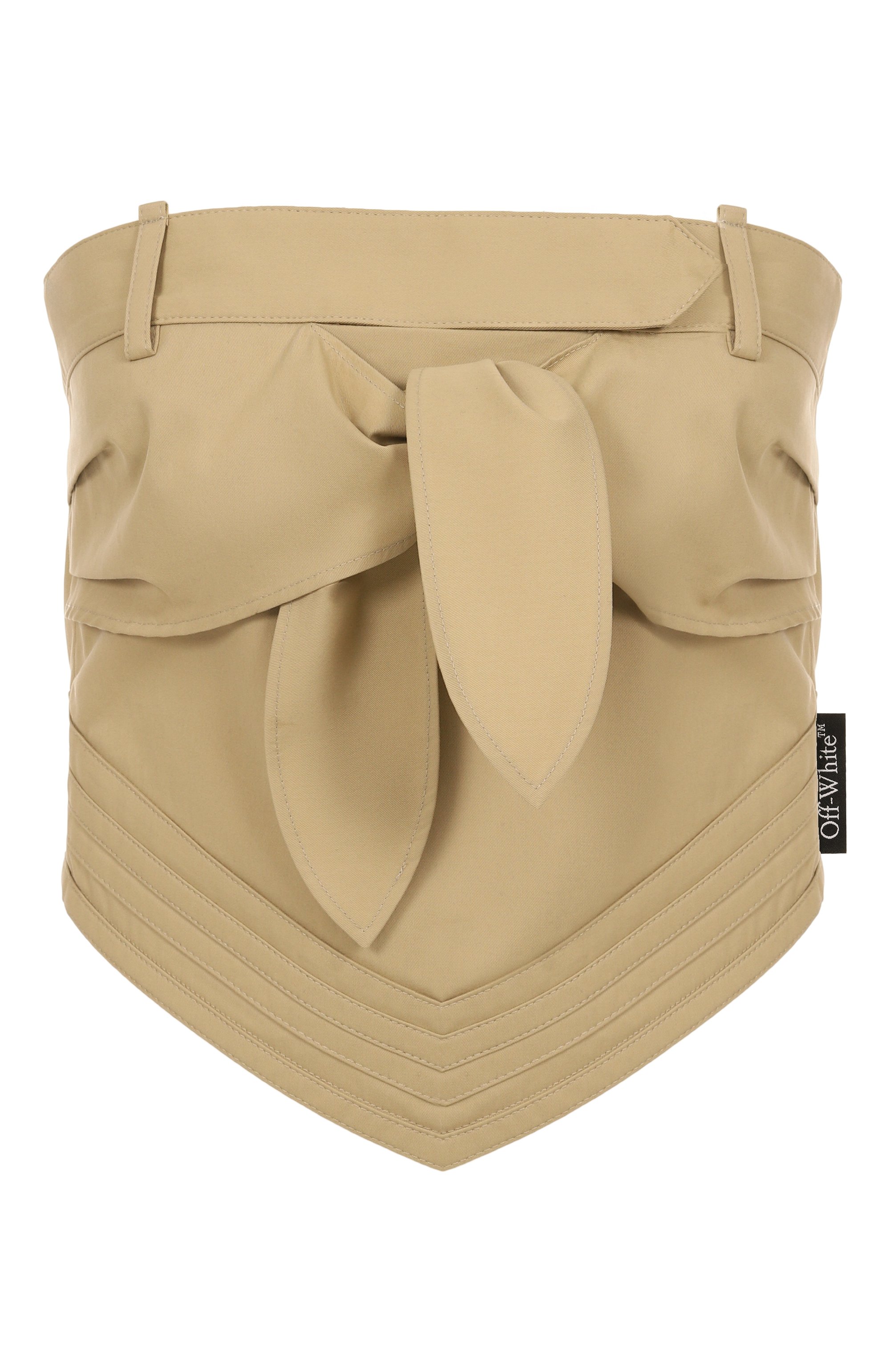 Хлопковый топ OFF-WHITE, арт. 0WAD25RS25FAB0016100, фото 1