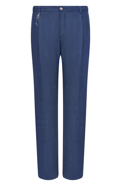 Мужские брюки из шерсти и шелка PAUL&SHARK, арт. 26414073