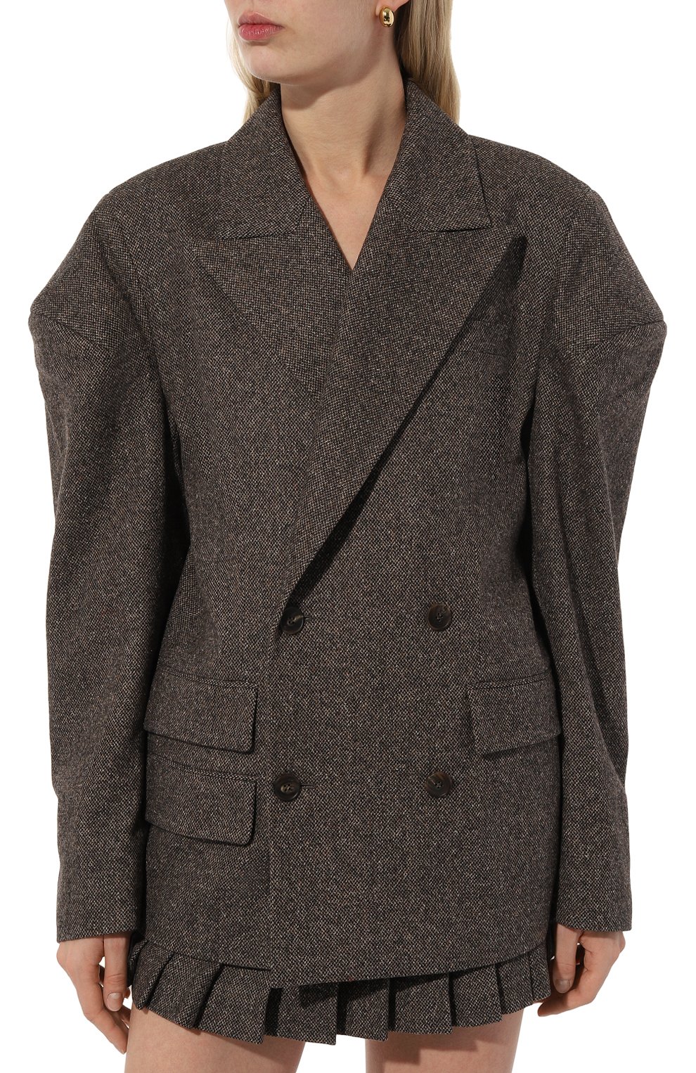 Жакет из шерсти и шелка GOOROO, арт. JT013-9031-300-FW24, фото 3