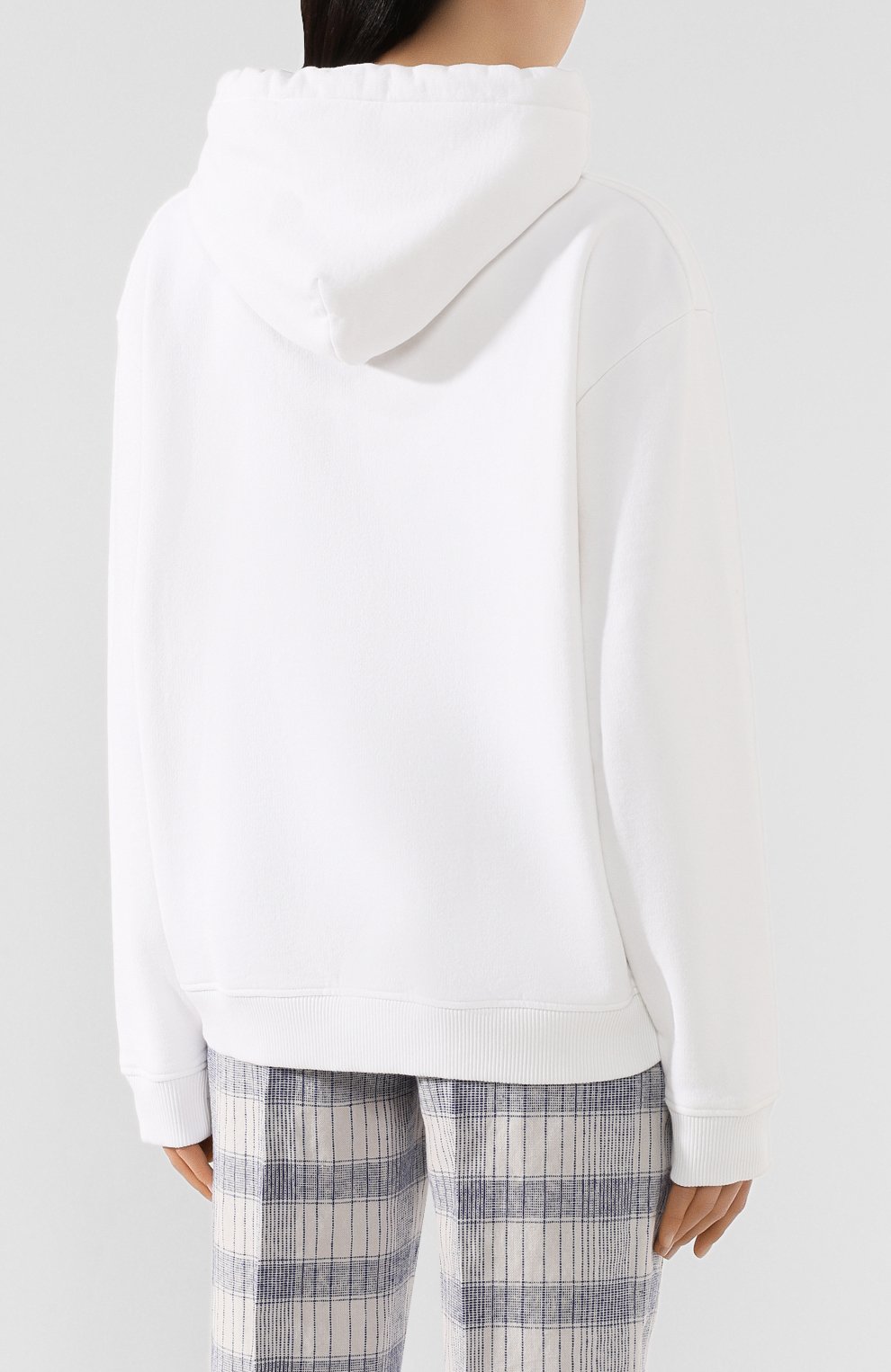 Хлопковое худи ACNE STUDIOS, арт. AI0049/W, фото 4