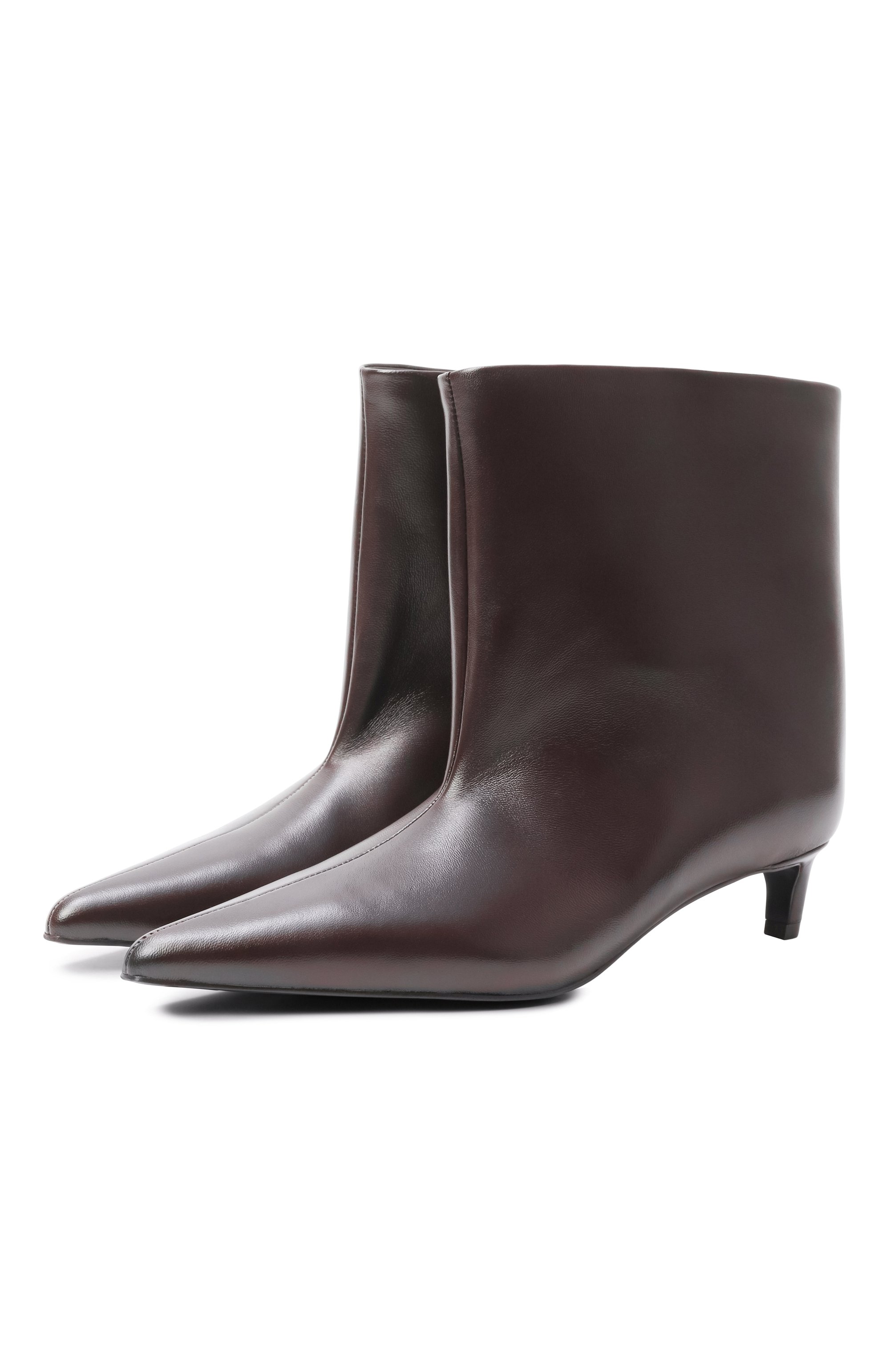 Кожаные ботильоны 12 STOREEZ, арт. 134659, фото 1