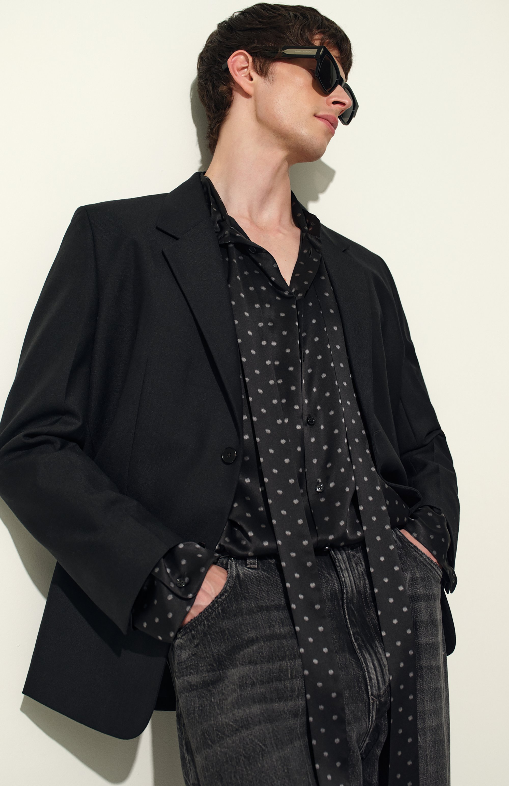 Солнцезащитные очки SAINT LAURENT, арт. SL 617 001, фото 6