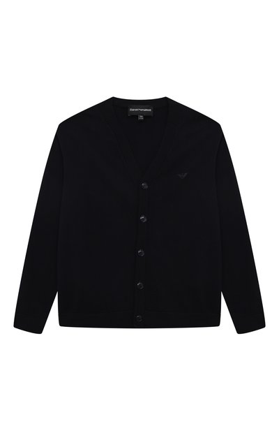Кардиган из хлопка и шерсти EMPORIO ARMANI, арт. 8N4E78/4M16Z