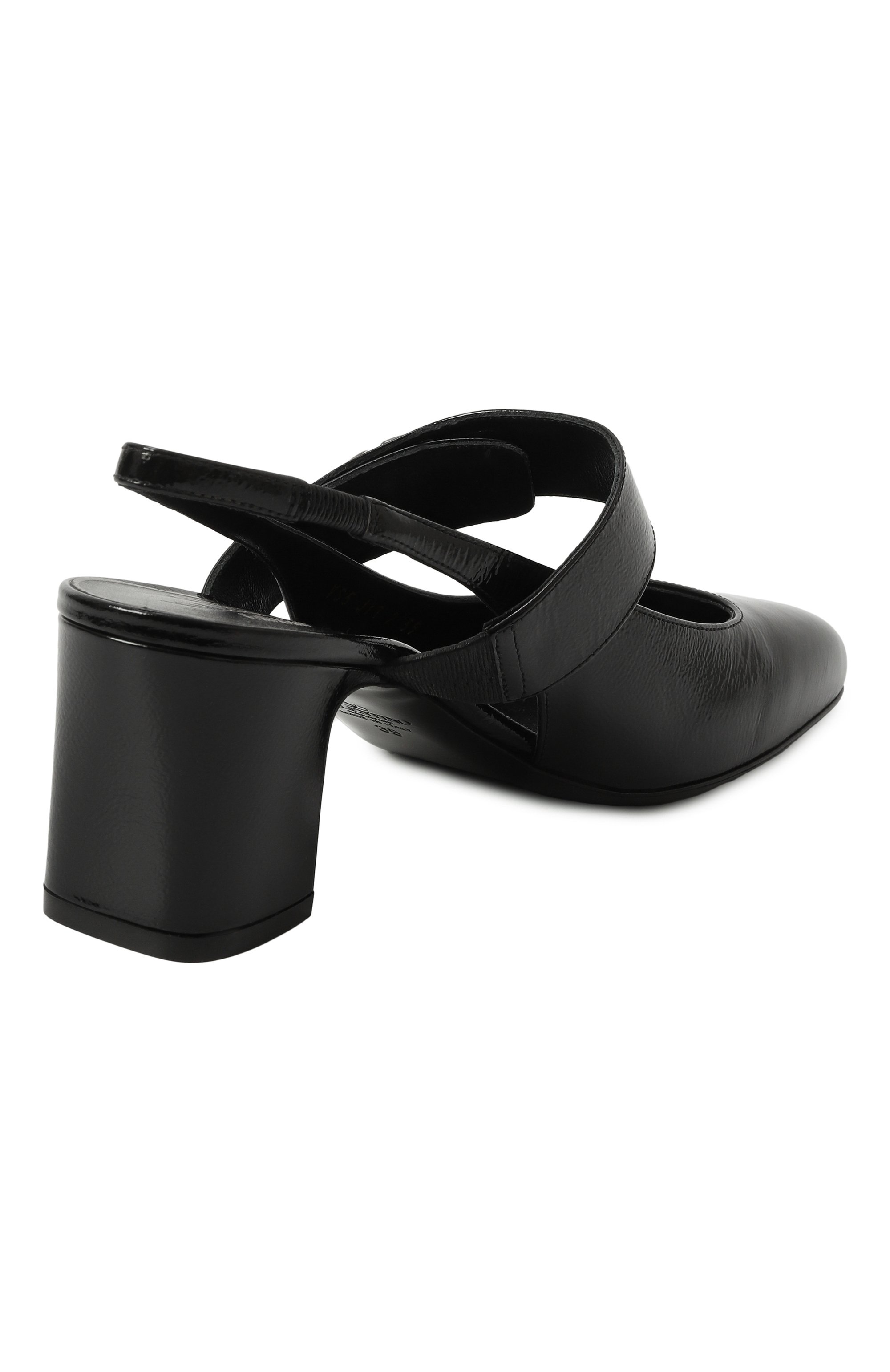 Кожаные туфли vlogo locker VALENTINO, арт. 5W2S0JY1/IZM, фото 5