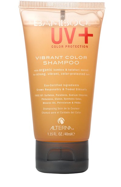 Женский шампунь для ухода за цветом bamboo uv+ vibrant color shampoo (40ml) ALTERNA, арт. 873509015888