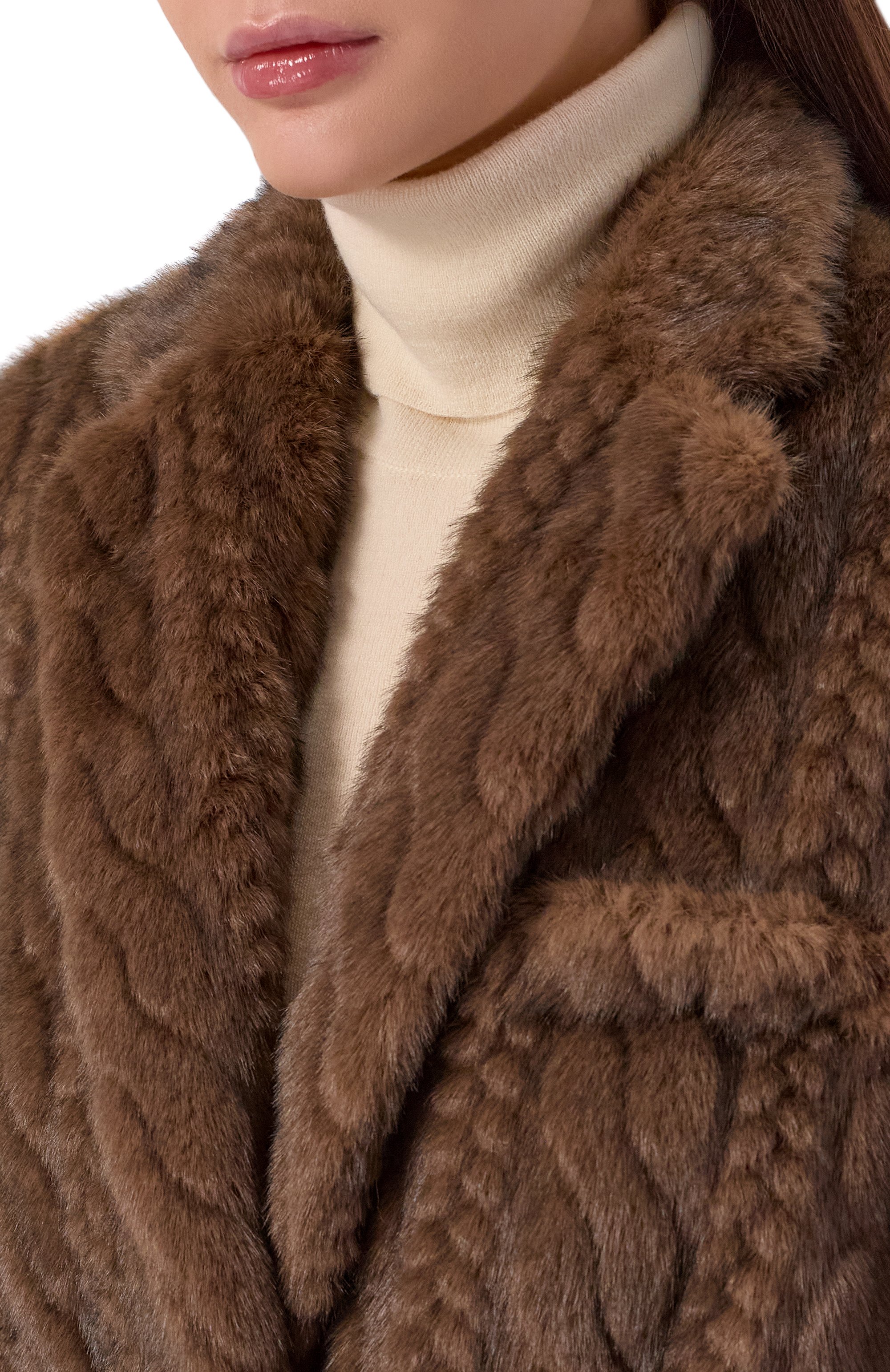 Шуба GIUSEPPE DI MORABITO, арт. 05FWJA134 05360, фото 5