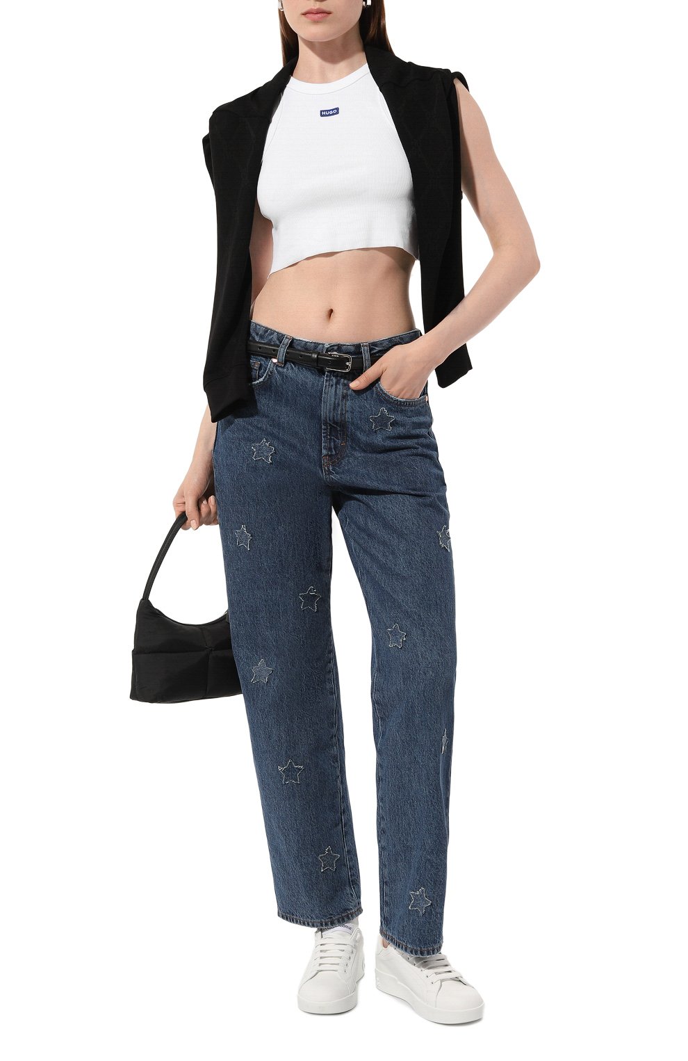 Хлопковый топ HUGO BLUE, арт. 50511450, фото 2