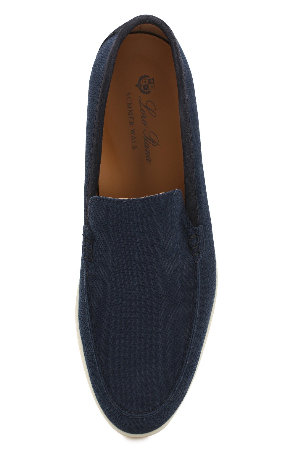 Текстильные лоферы summer walk LORO PIANA, арт. FAL0818, фото 5