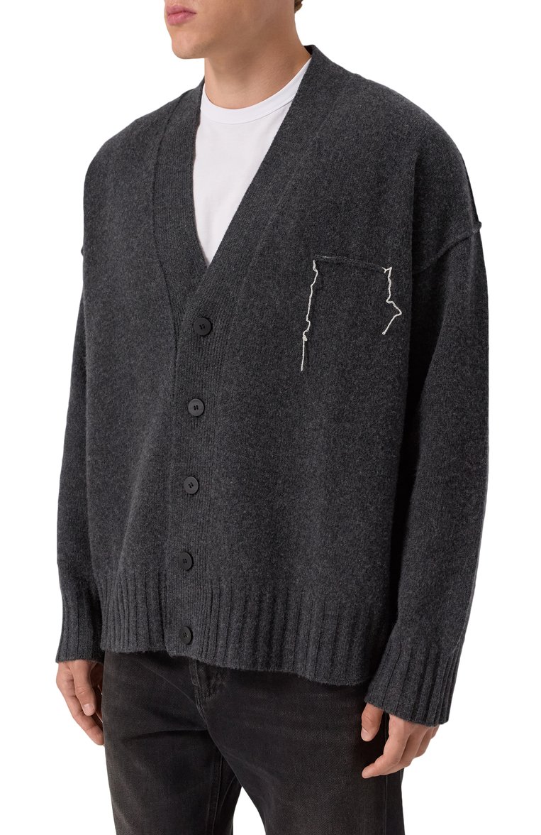 Кардиган из кашемира и шерсти ISABEL BENENATO, арт. UK23F25, �фото 1