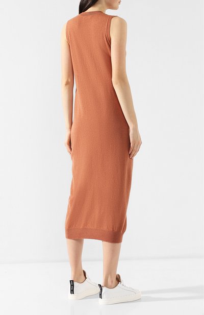 Платье из смеси шерсти и хлопка SEE BY CHLOÉ, арт. CHS19SMR05530, фото 4