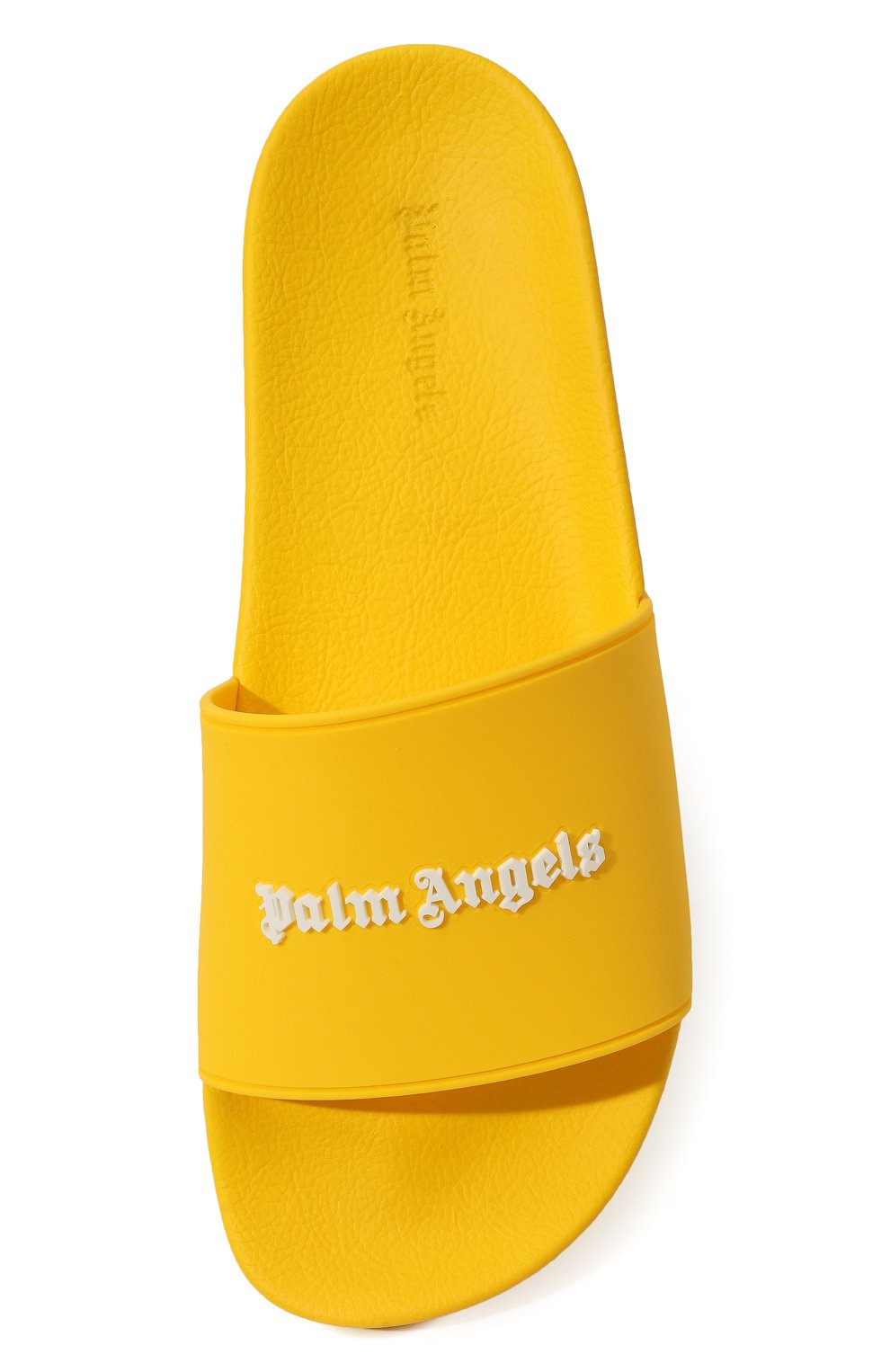 Шлепанцы PALM ANGELS желтого цвета по цене 21950 руб., арт. PMIC011F24MAT001, фото 6 Шлепанцы PALM ANGELS, арт. PMIC011F24MAT001, фото 6